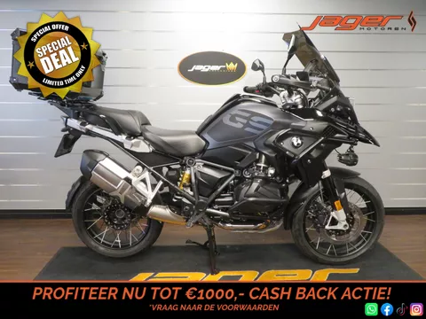 BMW R 1250 GS TRIPLE BLACK BOMVOL! HIS.